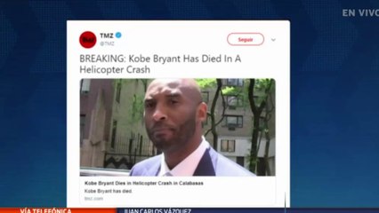 Central Fox: "Kobe deja un legado dentro y fuera de la cancha":Juan Carlos Vázquez