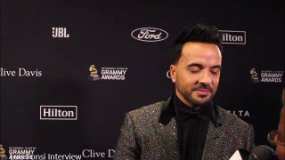 Luis Fonsi Interview - Recording Academy and Clive Davis Pre-Grammy Gala 2020 Red Carpet