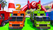 LEARN COLORS for Children W Spiderman and Superheroes Cycles Racing w Street Vehicles for Kids Ep 36