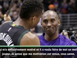 Décès de Kobe Bryant - Antetokounmpo: 