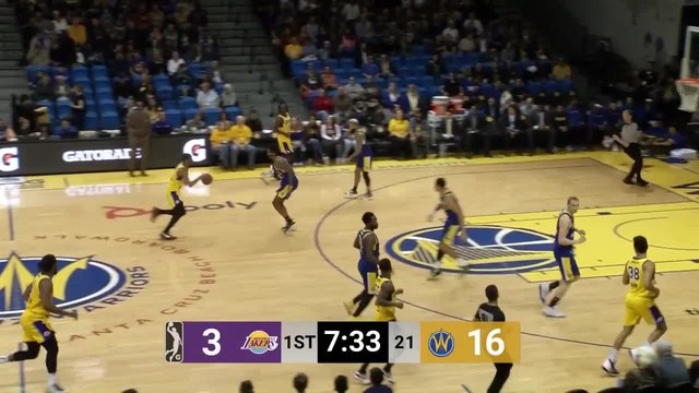 Zach Norvell Jr. (20 points) Highlights vs. Santa Cruz Warriors