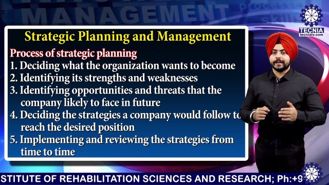 BBA || Mr. Inderpreet Singh || Strategic Planning And Strategic Management || TIAS || TECNIA TV