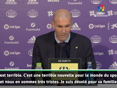 Décès de Kobe Bryant - Zidane: Une terrible nouvelle pour le monde du sport