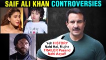 Saif Ali Khan Tanhaji Controversy, Sara Ali Khan's Love Aaj Kal 2, Taimur | All Controversies