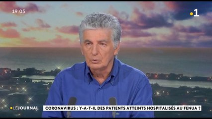 Invité du JT : Jacques Raynal, Ministre de la Santé