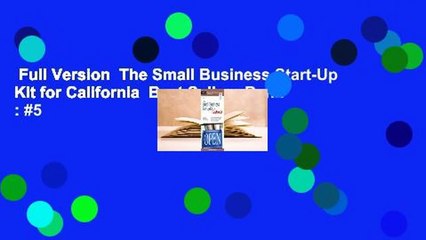Full Version  The Small Business Start-Up Kit for California  Best Sellers Rank : #5