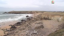 Saint-Pierre Quiberon  | Terrible érosion de la Côte Sauvage   | TV Quiberon 24/7