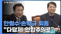 [현장영상] 안철수·손학규 회동...