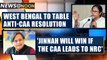 After Kerala, Punjab and Rajasthan now West Bengal govt to bring anti-CAA resolution in assembly