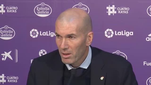 Zidane: El liderato no cambia nada, vamos a tener que luchar hasta el final
