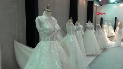 İzmir'de üretilen gelinlikler dünya pazarında