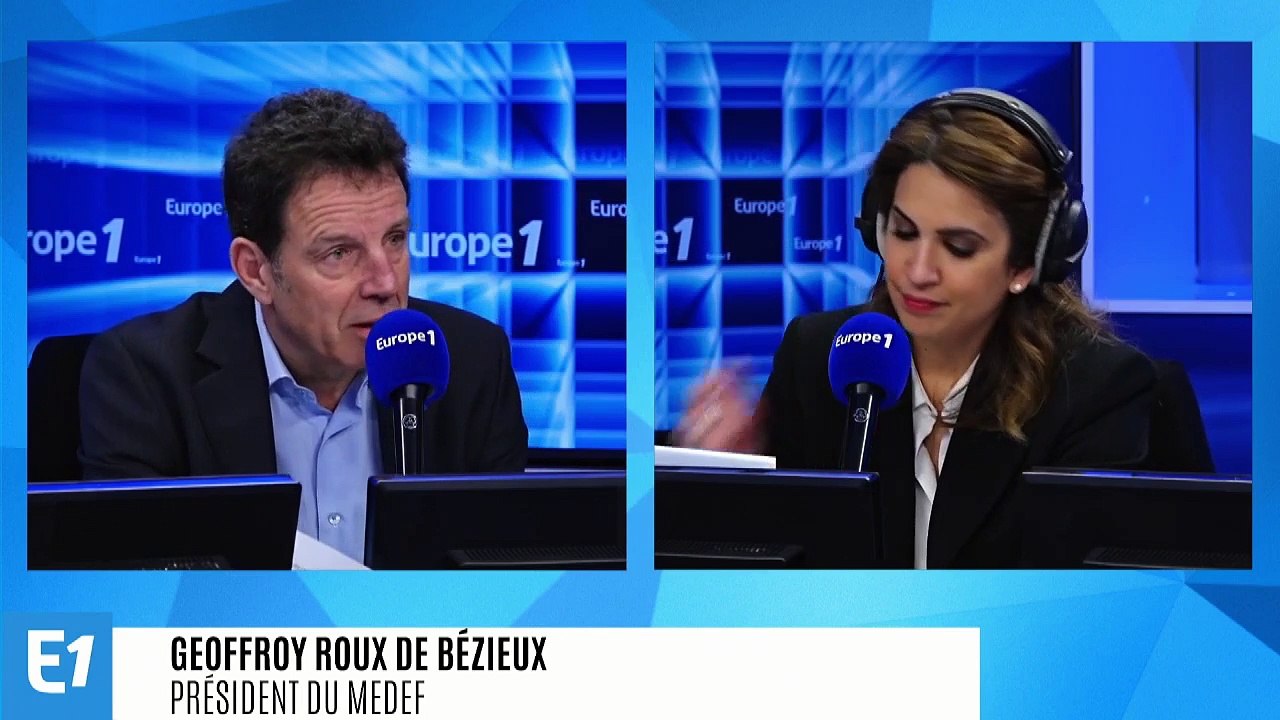 Conférence de financement : Geoffroy Roux de Bézieux estime que "tous les chiffres ne sont pas sur la table"