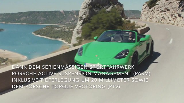 Die neuen 718 GTS 4.0-Modelle - Fahrvergnügen für alle Sinne