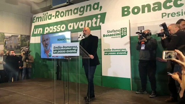 Bonaccini commenta i primi risultati (27.01.20)