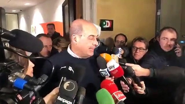 Zingaretti commenta positivamente i primi risultati (27.01.20)