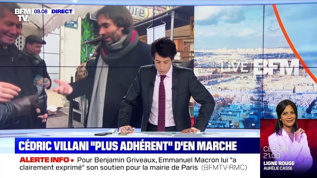 Cédric Villani plus adhérent d'En Marche - 27/01