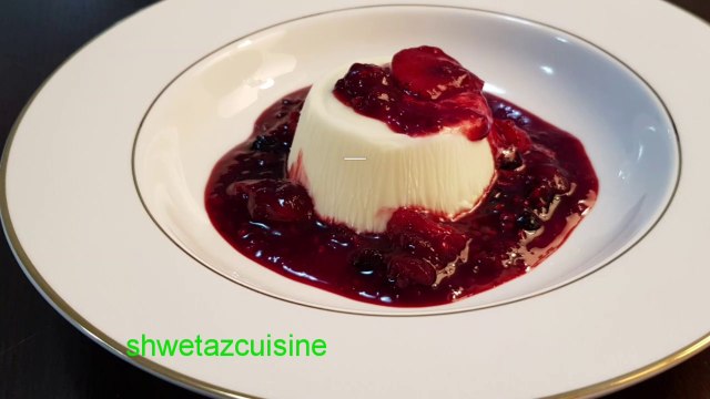 Panna Cotta Recipe/Original Italian Panna Cotta Recipe/cream dessert recipe.