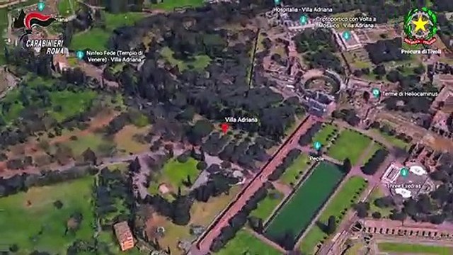 Roma - Spaccio tra i reperti archeologici (27.01.20)