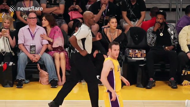 FILE: Jay Z, Shaquille O'Neal and Adam Levine lead host of celebs watching late basketball legend Kobe Bryant's final game in 2016