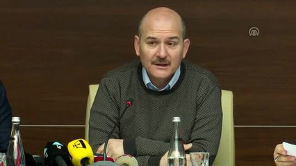 Soylu: "Bugün itibarıyla hem Malatya'da hem de Elazığ'da kamu kurumları çalışmaya başladı"