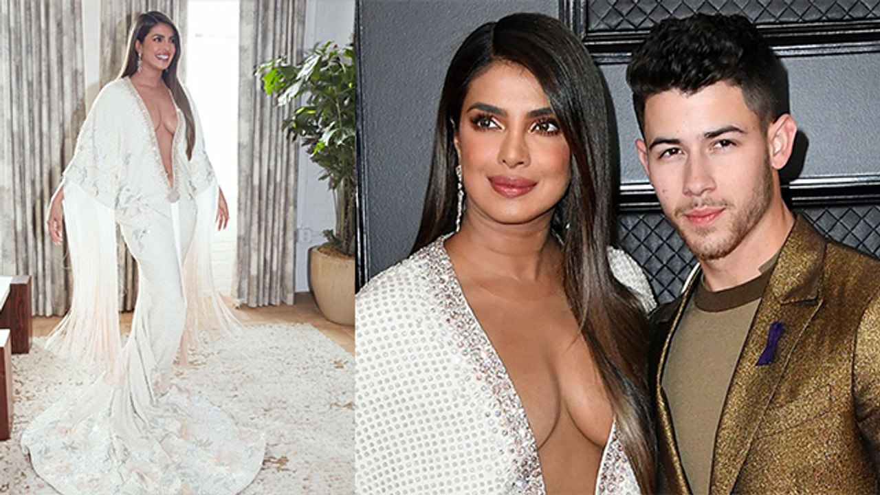 Priyanka Chopra Shows Off Her Belly Ring in Retro Gown With Nick Jonas at Grammys । Boldsky