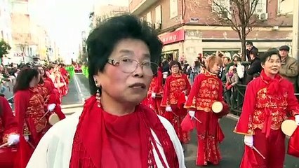 La comunidad china en España da la bienvenida al año de la rata con preocupación por el coronavirus