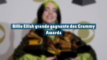 Billie Eilish grande gagnante des Grammy Awards