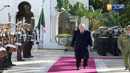 محادثات بين الرئيس تبون ونظيره التركي أردوغان إلى أعضاء الوفدين