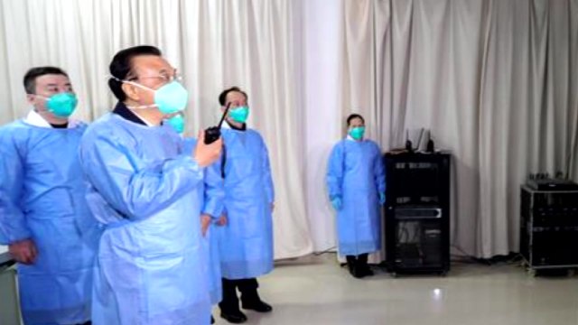 中 총리, 우한 첫 방문...방호복 입고 대책 점검 / YTN