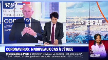 Coronavirus: 6 nouveaux cas à l'étude - 27/01