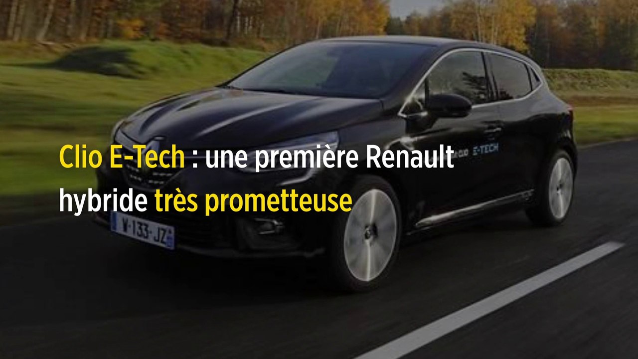 Clio E-Tech : une première Renault hybride très prometteuse