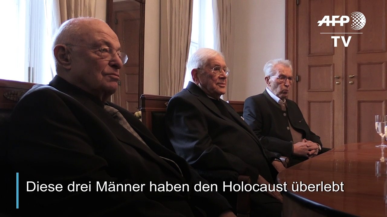 Steinmeier empfängt Holocaust-Überlebende