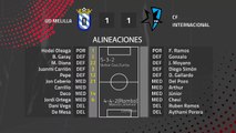 Resumen partido entre UD Melilla y CF Internacional Jornada 22 Segunda División B