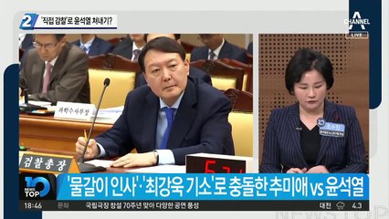 ‘직접 감찰’로 윤석열 쳐내기?