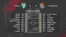 Resumen partido entre Guijuelo y R. Sociedad B Jornada 22 Segunda División B