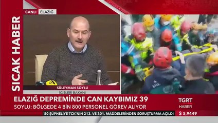 Bakanlar Depreme İlişkin Son Rakamları Paylaştı