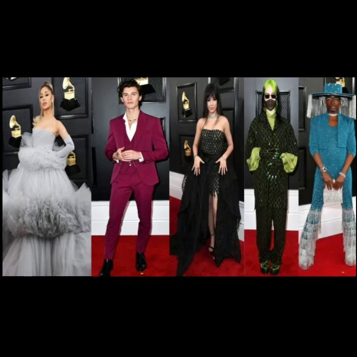 2020 Grammy Red Carpet Fashion/ BTS, Shawn Mendes, Camila Cabello, Ariana Grande,Joe Jonas