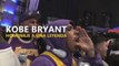 Aficionados homenajean a Bryant en Los Ángeles