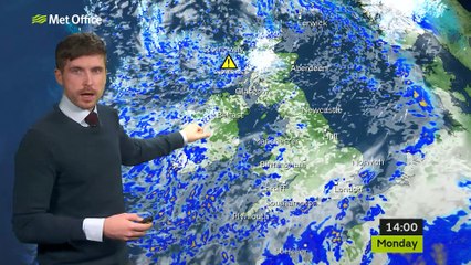 Met Office weather forecast for Monday January 27, 2020
