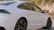 La berline radicale Peugeot 508 hybride rechargeable développe 225 ch