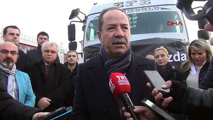 Edirne'den elazığ'a yardım malzemesi gönderildi