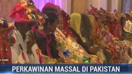 80 Pasangan Ikuti Nikah Massal di Pakistan