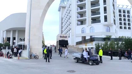 Belek Turizm Merkezindeki otelde yangın (2)