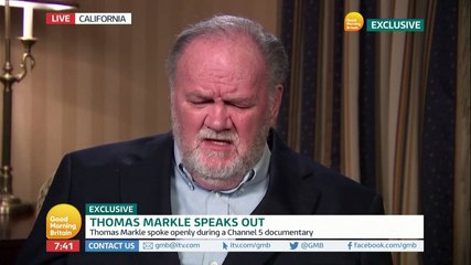 They've hurt the Queen Thomas Markle on embarrassing Harry and Meghan