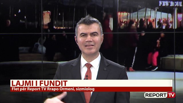 Sizmologu për Report Tv: Tërmeti, paslëkundje e 26 Nëntorit! Nuk ka vend për panik