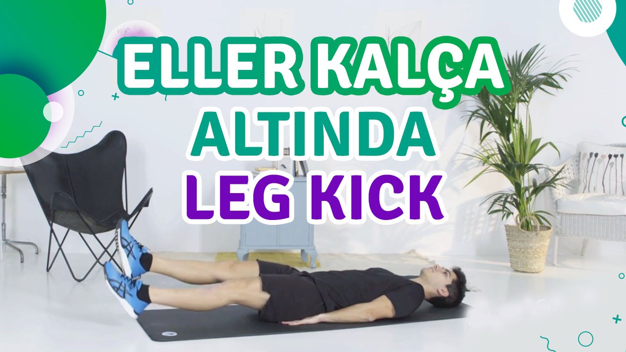 Eller kalça altında leg kick - Sporcuyum