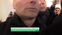 Eriksen arrives in Milan for Inter medical