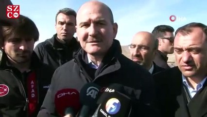 Bakan Soylu:"Deprem bölgesine geçici konteyner kent kuracağız"