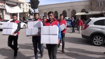 Kilis'te depremzedeler için yardım kampanyası