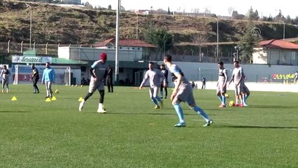 Trabzonspor'da Fenerbahçe maçı hazırlıkları